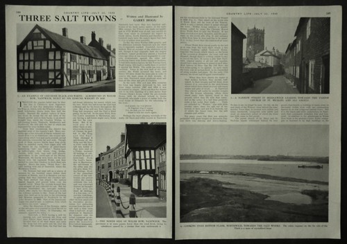 Salt towns cheshire - salt, of