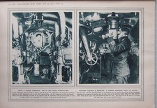 1915 WWI WW1 PRINT INSIDE