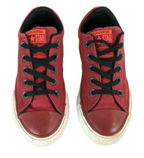 Converse All Star Shoes  Unisex Youth Size 13  Oxford Sneaker  Maroon Canvas