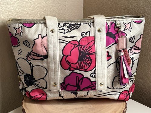 Coach kyra graffiti poppy - coach,