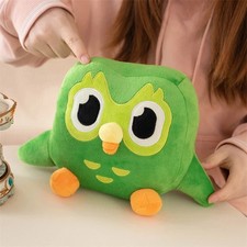 Green Duolingo Owl Plush Toys