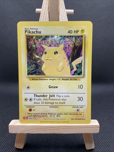 Pikachu 008 034 - holo, classic