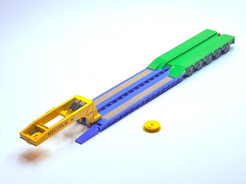 Corgi axle low loader - low,