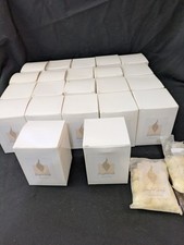 22x Candle Jars with Bamboo