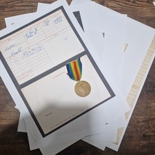 WW1 Discharge Gunshot Wound