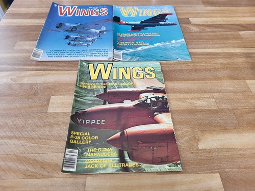 1977 wings magazines - magazines, p-38