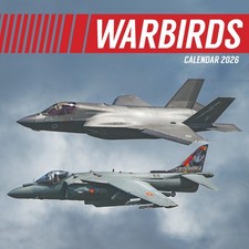 Warbirds Fighter Planes "12 x 12" Square Wall Calendar 2026