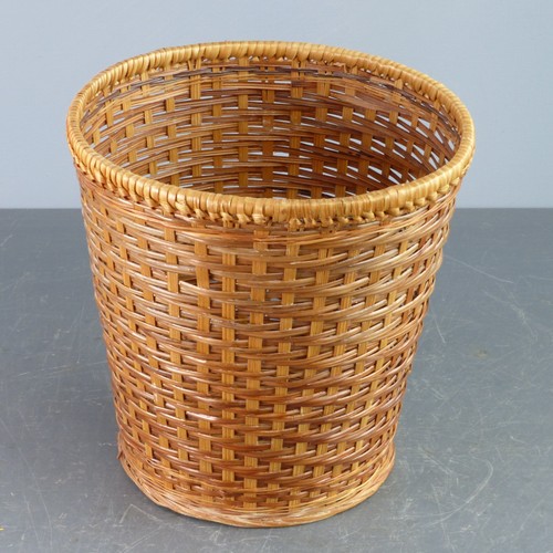 Vintage hand woven bamboo - hand,