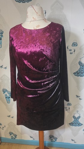 Gorgeous burgundy ombre velvet - burgundy,