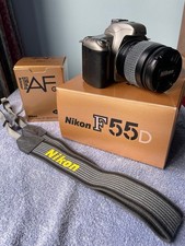 Nikon F55D 35mm SLR Camera With Case
