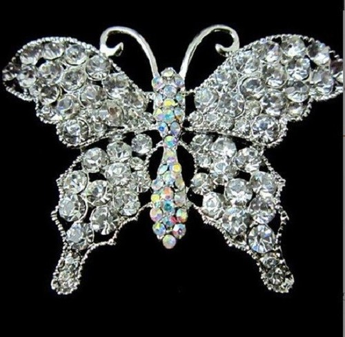 Silver tone large - tone, 2.25"