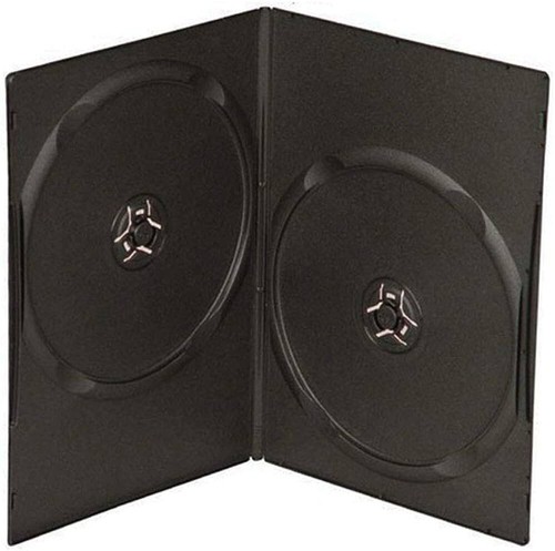 100 double dvd case - 100,