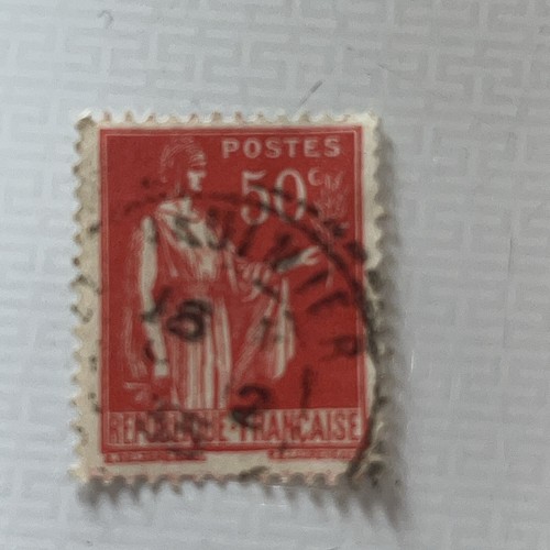 French stamp vintage retro - stamp,