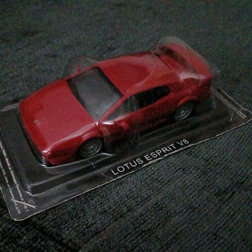 Deagostini lotus esprit - deagostini, red