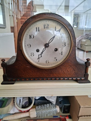 1920s striking mantel - , clock