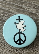 CND Dove of Peace Vintage Protest Pin Badge Campaign for Nuclear Disarmament