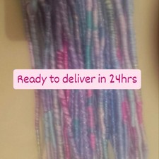 Wool Dreads Length 20 inches