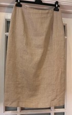 Vintage Hobbs 100% Linen Skirt