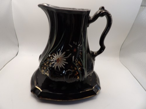 Vintage jackfield pitcher and - jackfield,