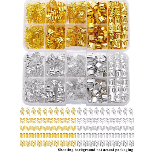 Jewelry for braids gold - braids,gold, hair