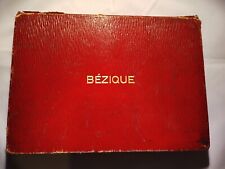 Vintage Bezique Cards Set De La Rue. Croisdale Leeds.