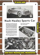 Metal Sign - 1951 Nash-Healey