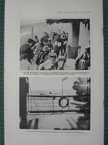 1915 wwi ww1 print falaba - 1915,