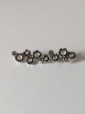 Genuine Pandora Moonstone And Zirconia Brooch Very Rare And Hard To Find 