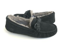 UGG DAKOTA BLING BOW BLACK