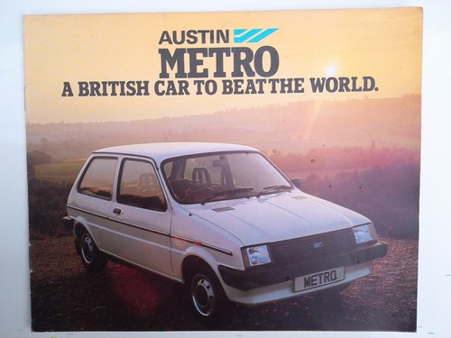 Austin metro sales leaflet - metro,