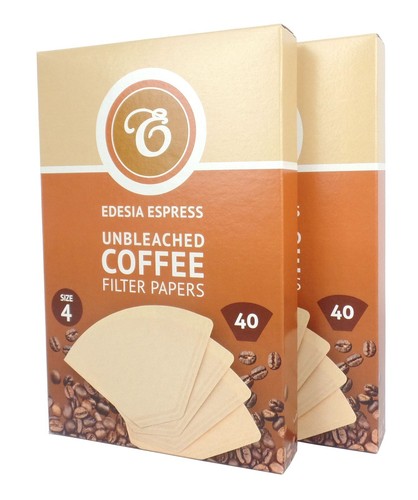 Size unbleached coffee - 4,