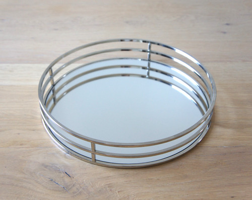 Zara home round silver - zara,