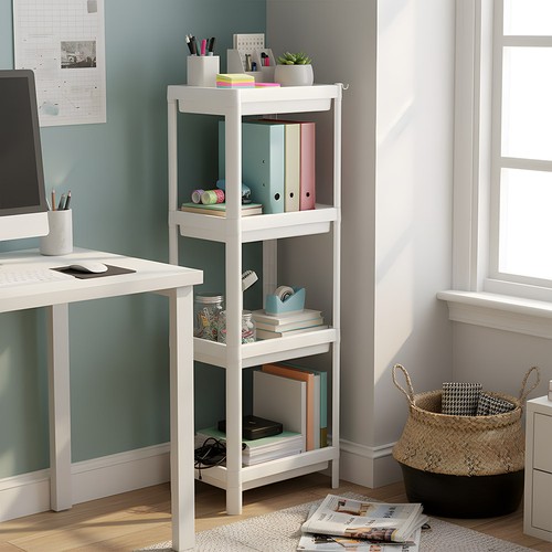 Ladder shelf stand - ladder, 3/4