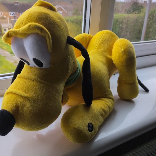 Disney pluto plush mickey - pluto, &