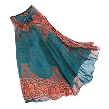 Women Boho Floral Long Maxi