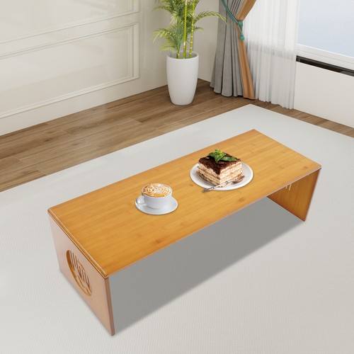 Tawny foldable bamboo floor - bamboo,