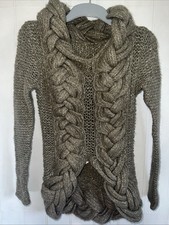 Ladies Armani Chunky Cable Knit Jumper Approx 8- 10-12