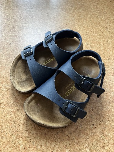 Blue unisex birkenstock - blue,