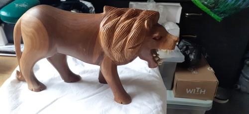 Large heavy vintage - heavy, carved