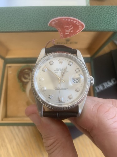 Gents ladies 36mm date - 36mm, just