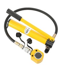 10T Mini Hydraulic Cylinder Jack Porta Power Ram Manual Hydraulic Hand Pump