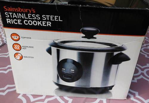 Sainsburys large rice cooker - large,