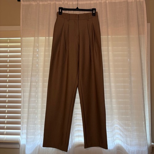Wayf trousers womens brown - trousers, xs