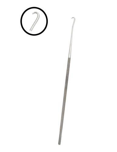Single ended explorer hook - hook, re