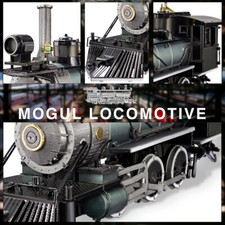 Piececool 3D Metal Puzzle - Mogul steam locomotive Model Kits New Year's gift