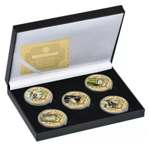Usain bolt gold plated - x5,