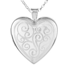 Sterling silver heart locket