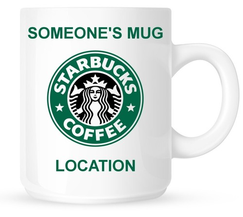Coffee shop personalised mugs - coffee,
