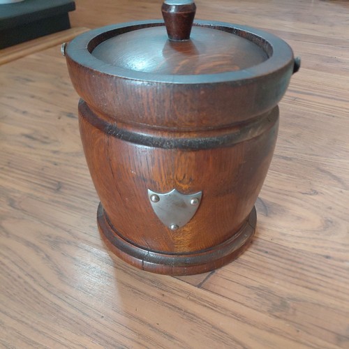 Vintage oak chrome tea - vintage,