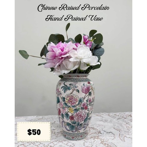 Chinese raised porcelain - chinese,